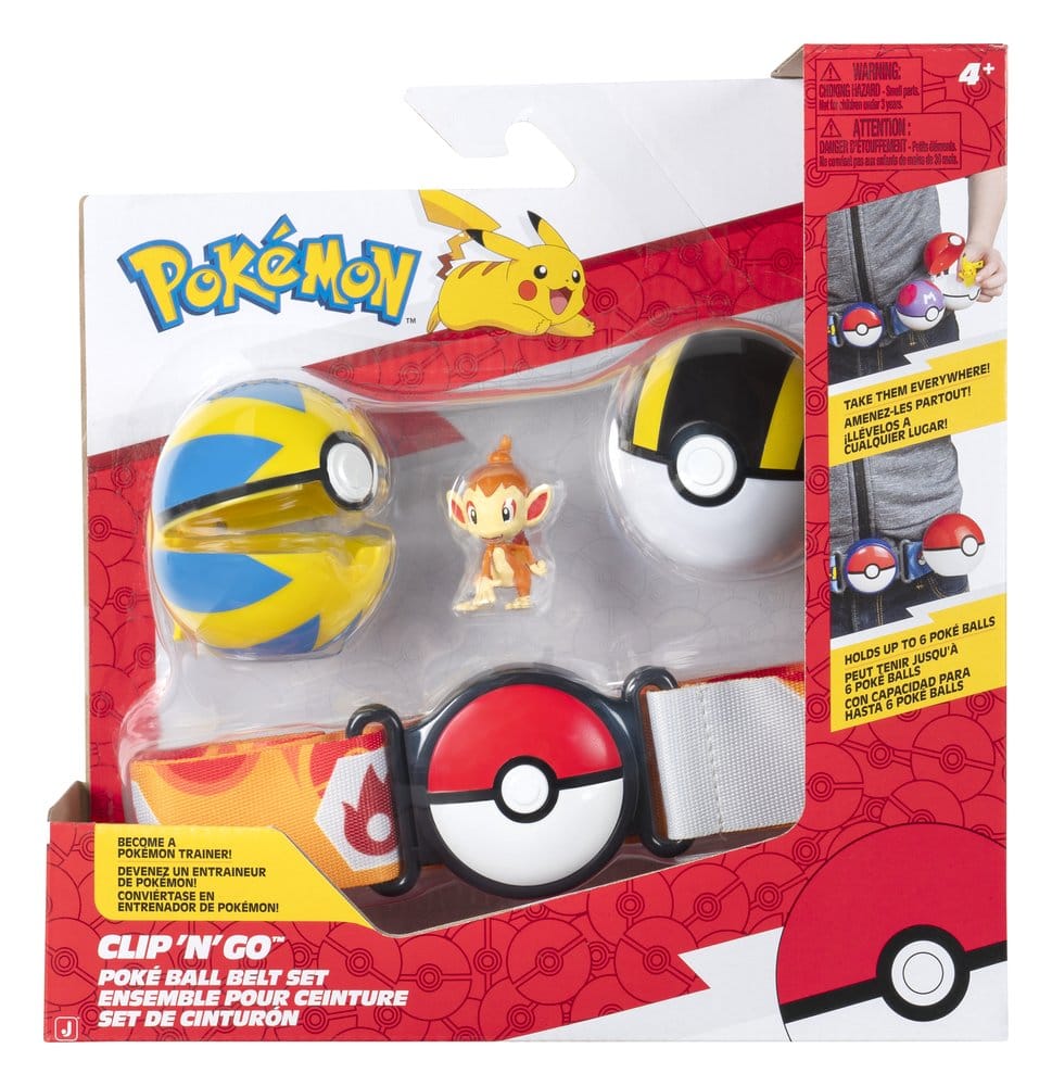 Pokémon Clip 'n' Go Belt Set ver. 19 Assortment (4)
