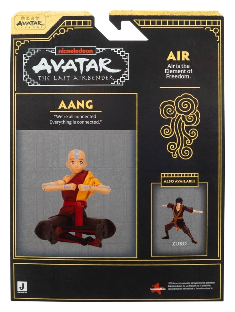Avatar: The Last Airbender Classic Action Figure Aang (B3) 17 cm