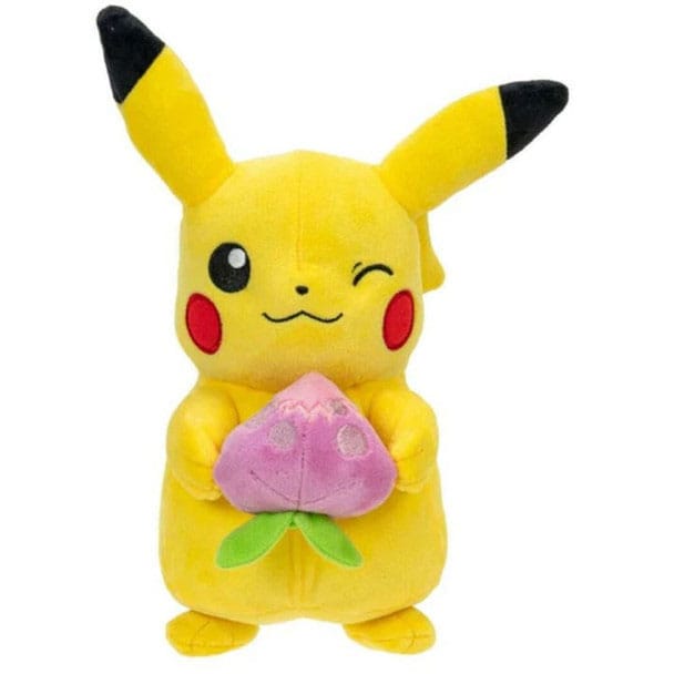Pokémon Plüschfigur Pikachu mit Pecha Berry Accy 20 cm
