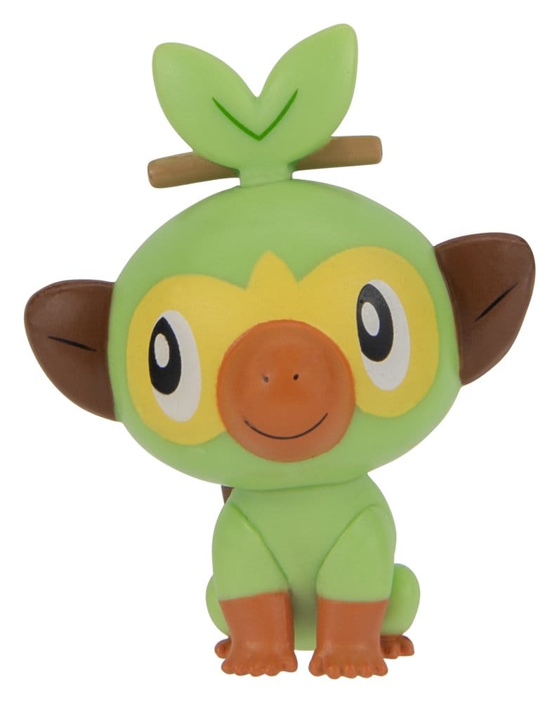Pokémon Clip 'n' Go Action Figure Wave 21 Grookey & Poké Ball