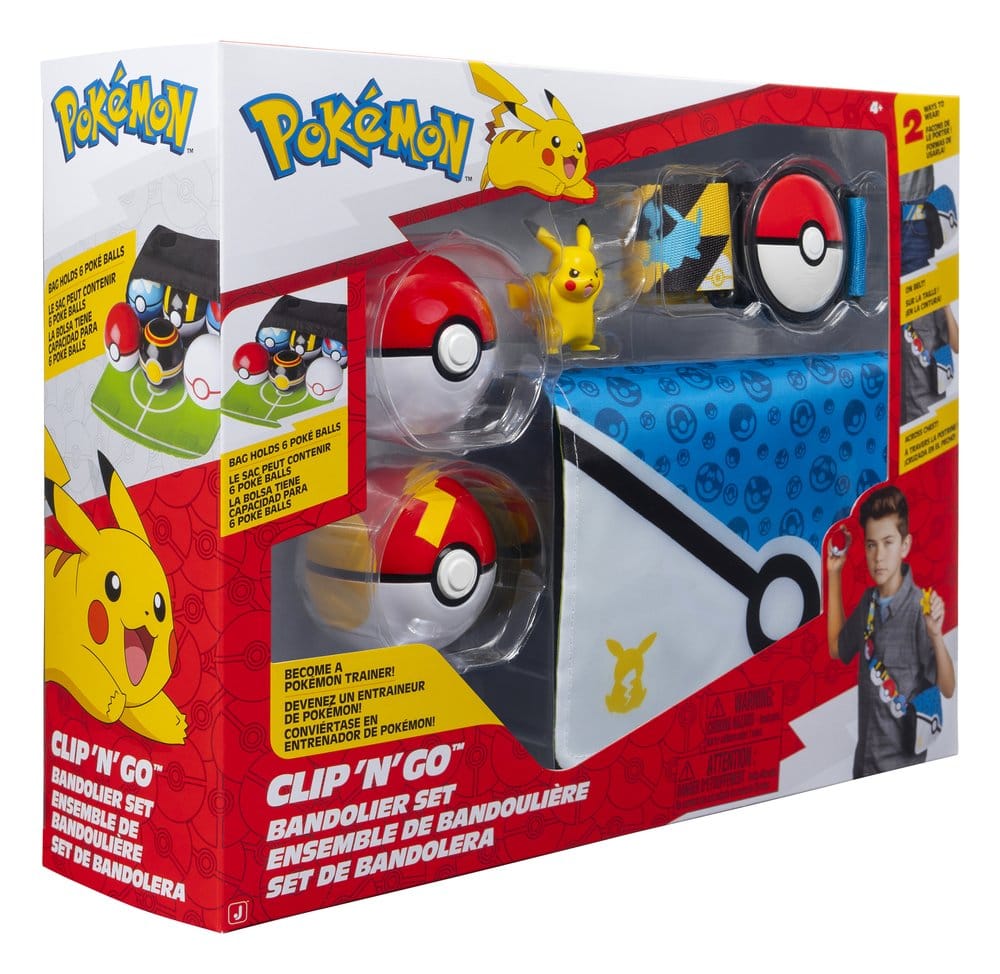 Pokémon Clip 'n' Go Bandolier Set Pikachu