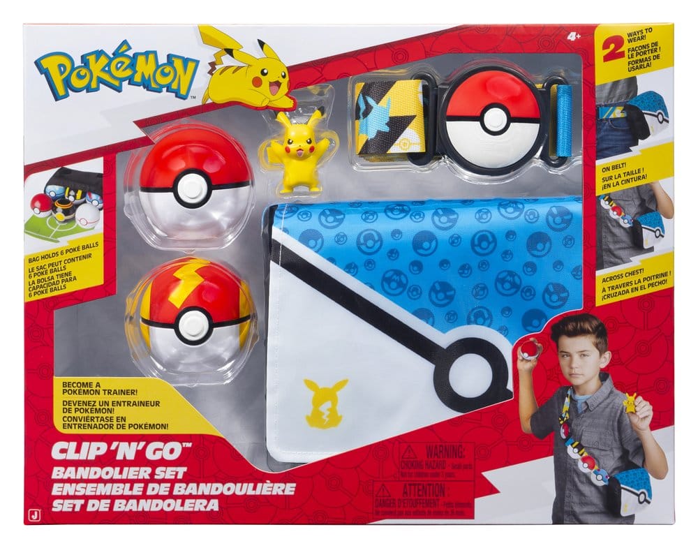 Pokémon Clip 'n' Go Bandolier Set Pikachu