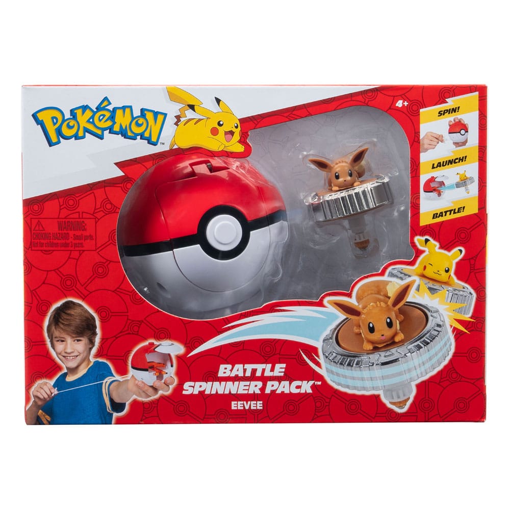 Pokémon Battle Spinner Pack Evoli und Pokéball