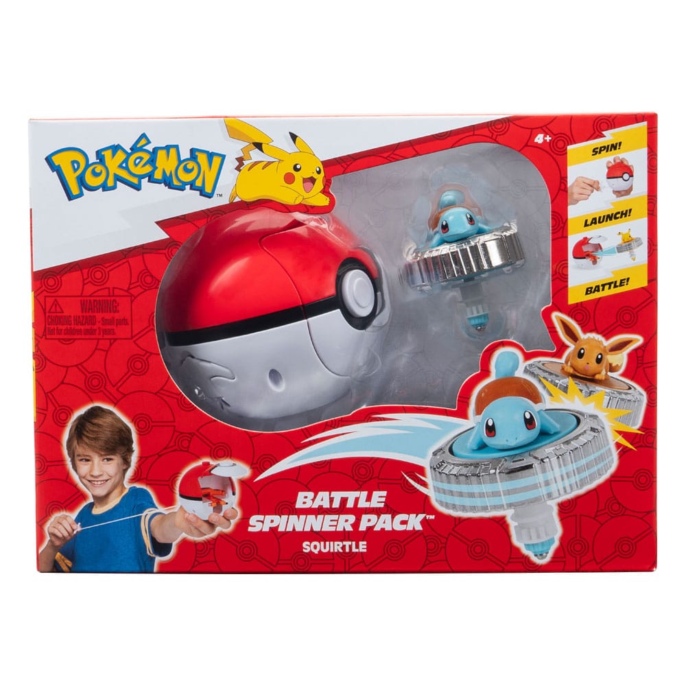 Pokémon Battle Spinner Pack Squirtle &amp; Pokéball