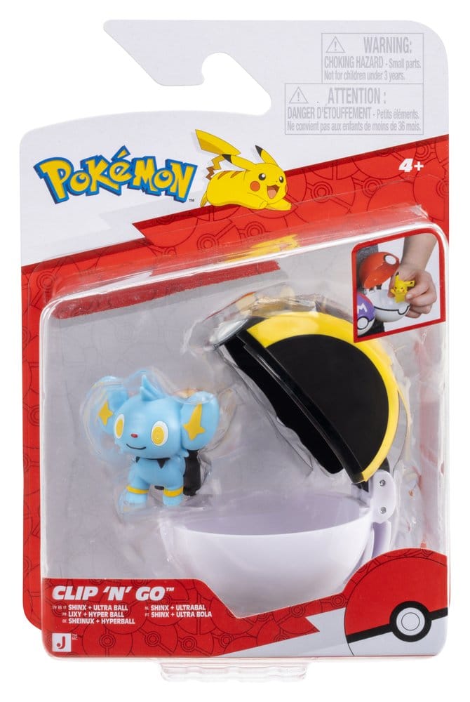 Pokémon Clip 'n' Go Action Figure Shinx & Ultra Ball
