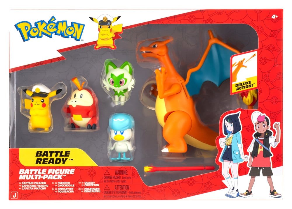 Pokémon Battle Figure Action Figures 6-Pack Multi-Pack
