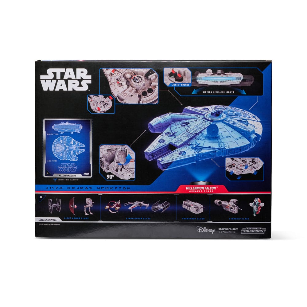 Star Wars Feature Vehicle mit Figur Millennium Falcon 23 cm