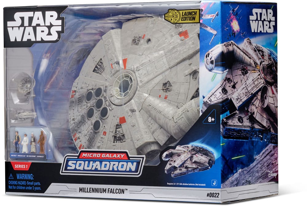 Star Wars Feature Vehicle mit Figur Millennium Falcon 23 cm