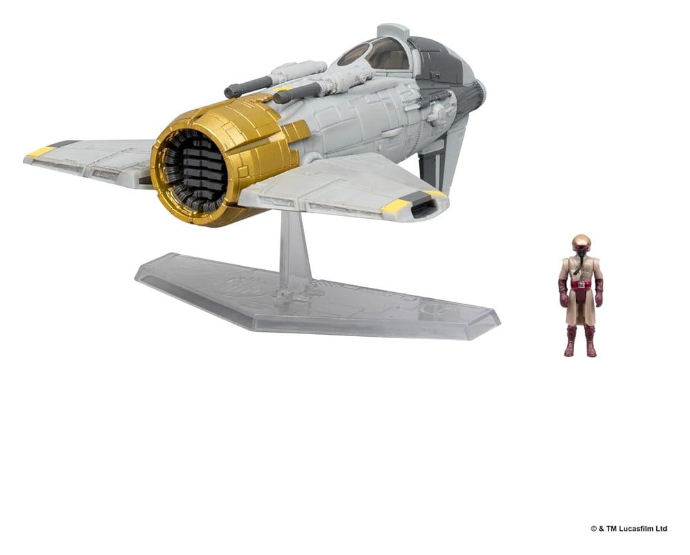 Star Wars Medium Vehicle Fiend Fighter with Star Navigator 13 cm