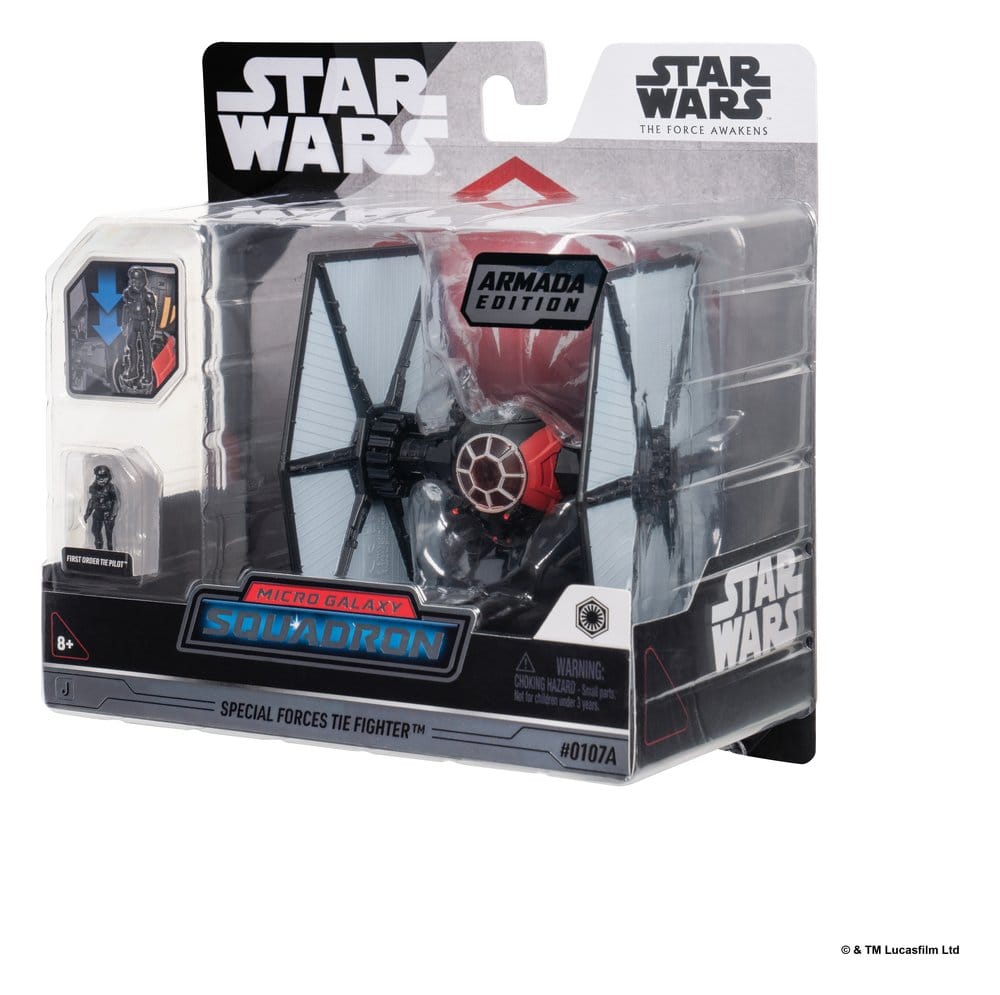 Star Wars Medium Vehicle & Figure set Special Forces TIE Fighter & First Order TIE Pilot (Armada Edition)
