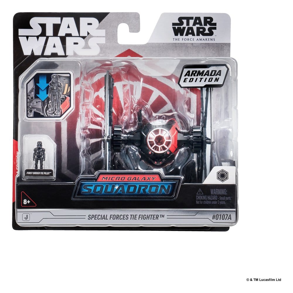 Star Wars Medium Vehicle & Figure set Special Forces TIE Fighter & First Order TIE Pilot (Armada Edition)