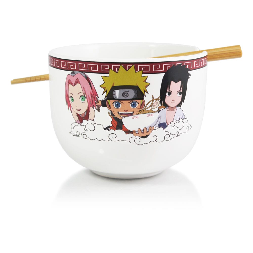 Naruto Shippuden Ramen Bowl with Chopsticks Team Seven 414 ml