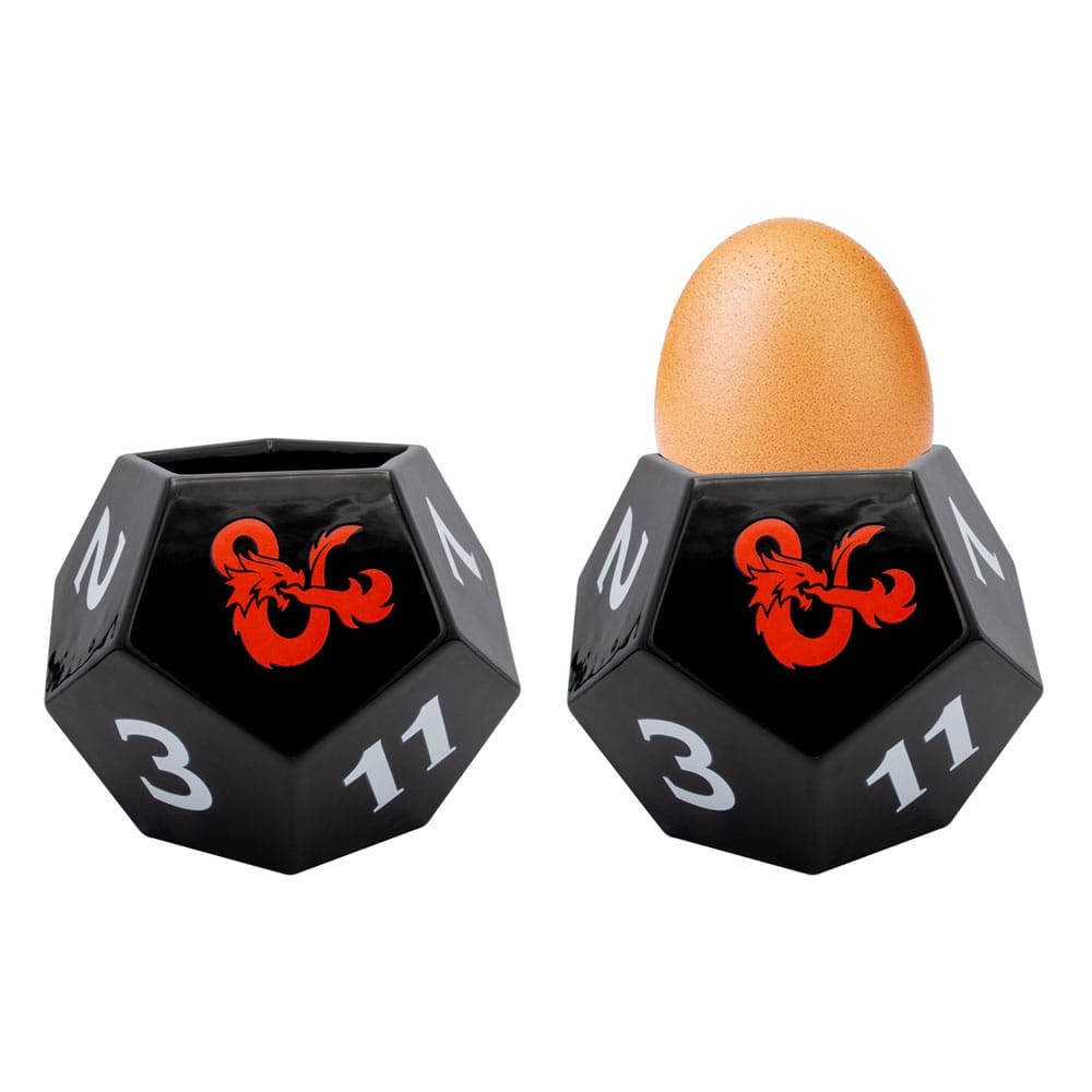 Dungeons &amp; Dragons 3D-Eierbecher mit Salzstreuer-Würfeln