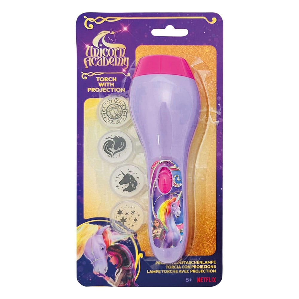 Unicorn Academy Flashlight with Projector