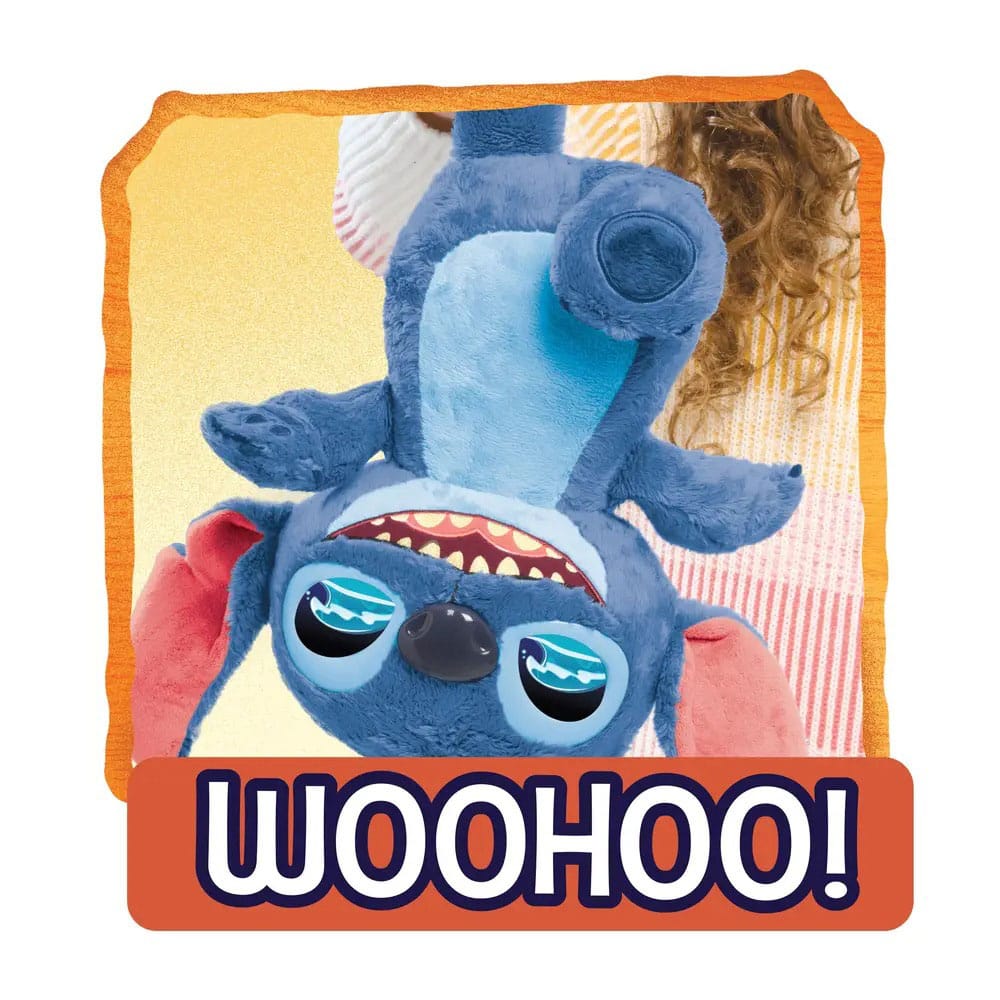 Lilo & Stitch Plush Figure with LCD Visual Effects and Sounds The Many Moods of Stitch 36 cm