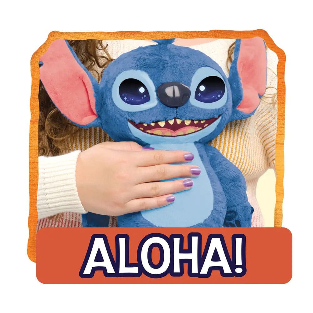 Lilo & Stitch Plush Figure with LCD Visual Effects and Sounds The Many Moods of Stitch 36 cm