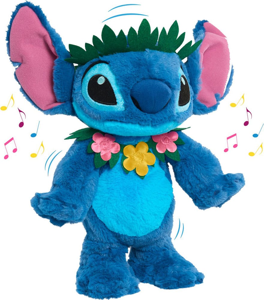 Lilo & Stitch Plush Figure with Dance and Sing Feature Stitch 38 cm