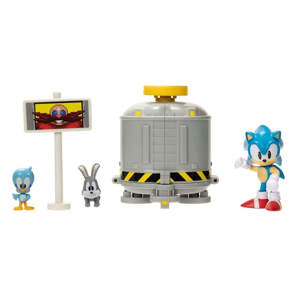 Sonic – The Hedgehog Diorama Spielset Level Clear 6 cm