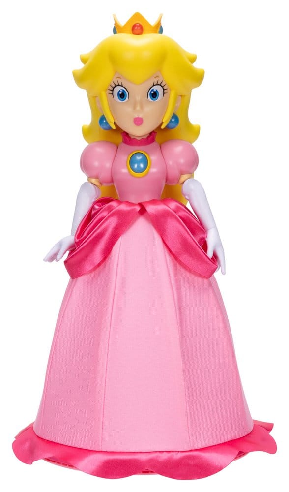 World of Nintendo Talking Action Figure Princess Peach Yours Truly 36