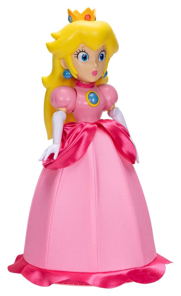 World of Nintendo Talking Action Figure Princess Peach Yours Truly 36 cm