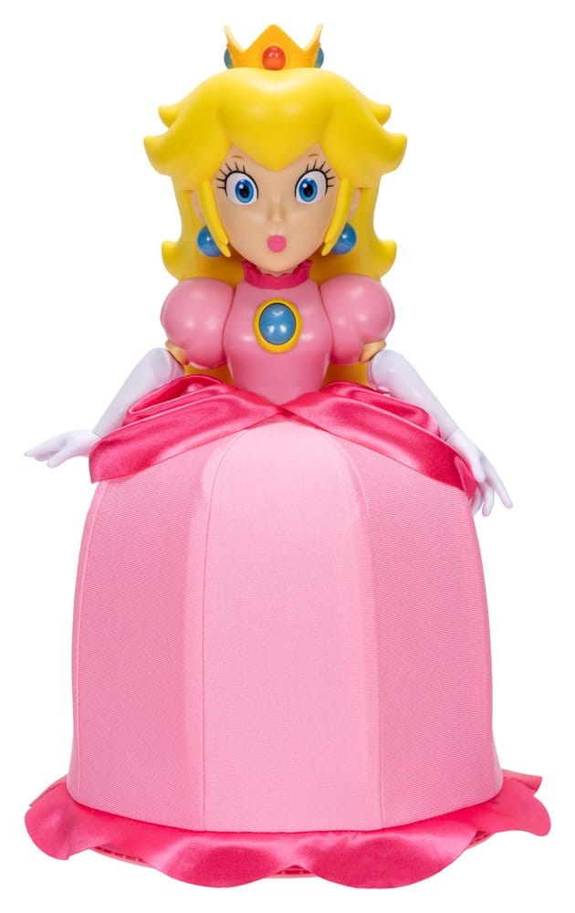 World of Nintendo Talking Action Figure Princess Peach Yours Truly 36