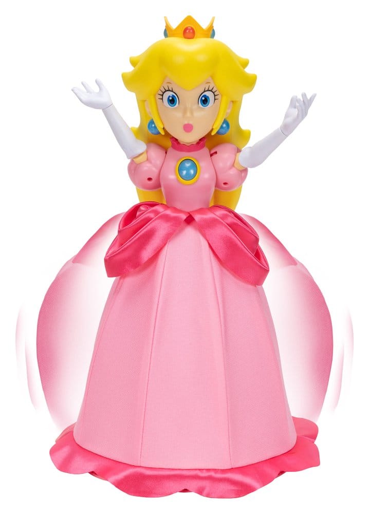 peach princess 　リップアディクト3本 World of Nintendo Talking Action Figure Princess Peach Yours Truly 36