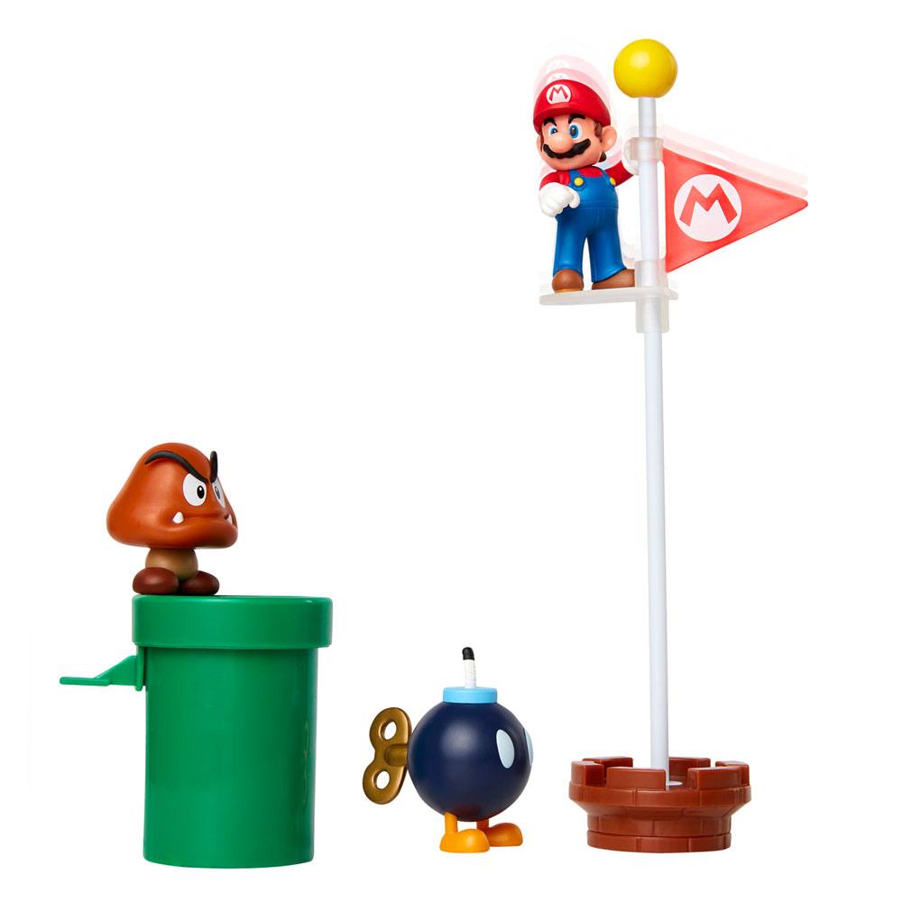 World of Nintendo Super Mario Diorama-Set Acorn Plains