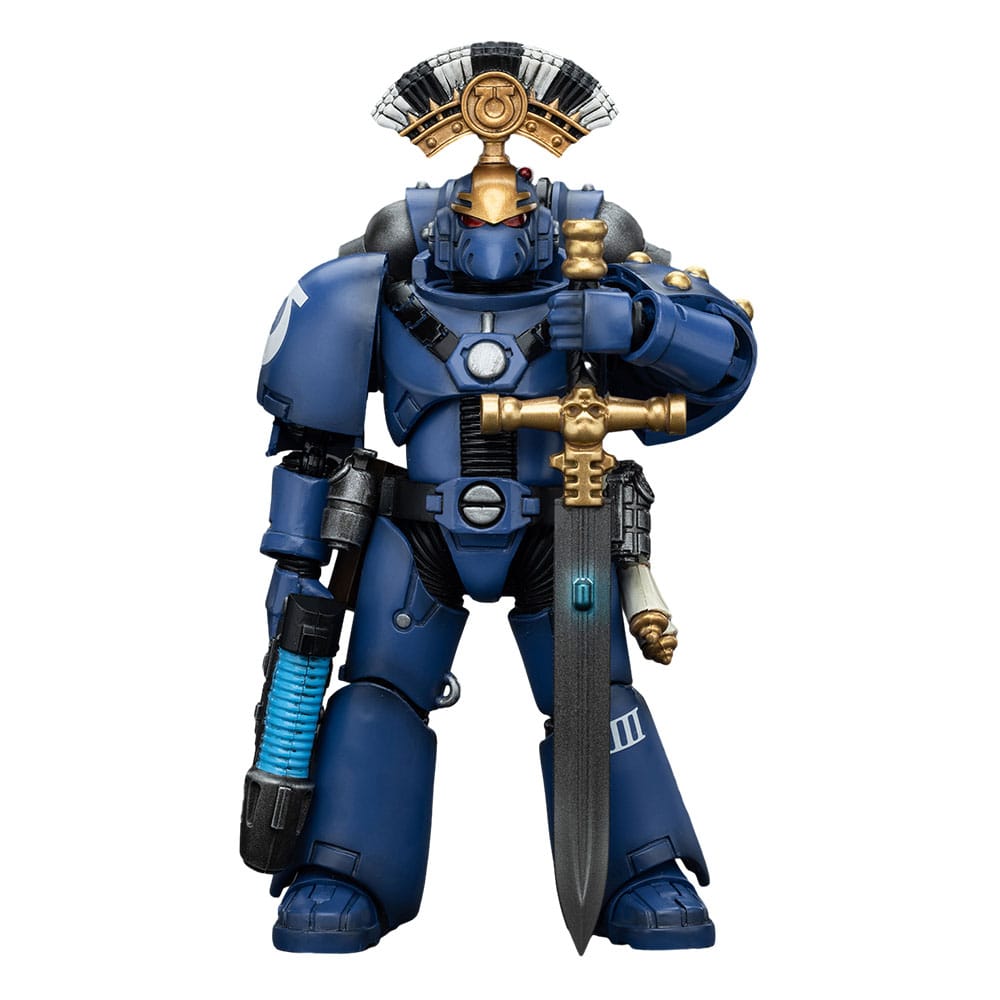 Warhammer The Horus Heresy Action Figure 1/18 Ultramarines MK VI Tactical Squad Sergeant with Plasma Pistol and Power Sword 20 cm