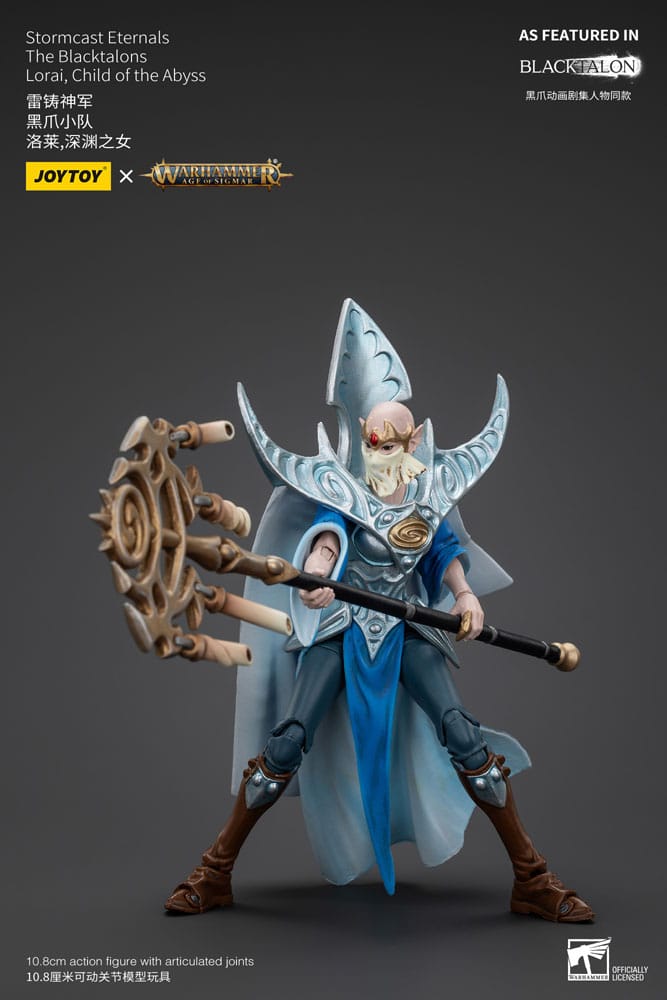 Warhammer Age of Sigmar Actionfigur Stormcast Eternals The Blacktalons Lorai Child of the Abyss 20 cm