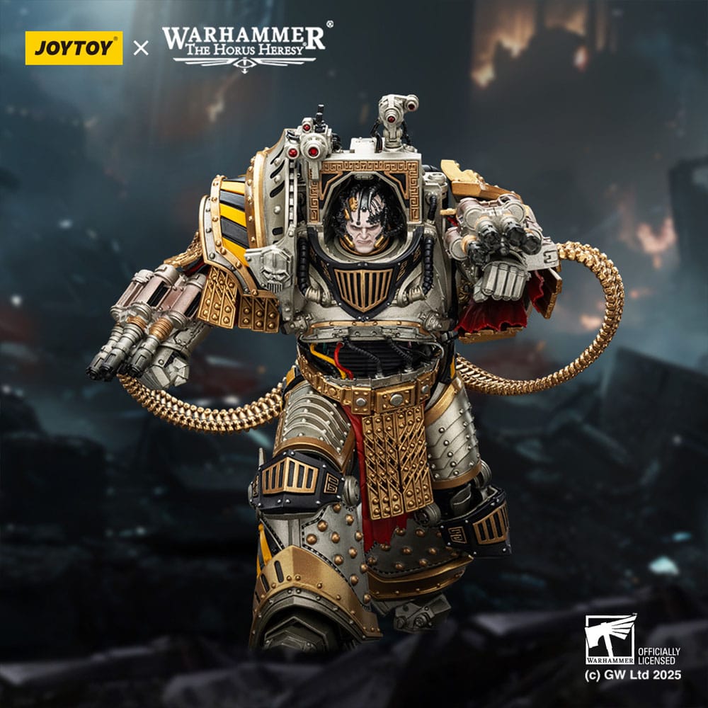 Warhammer The Horus Heresy Action Figure Iron Warriors Perturabo Primarch of the IVth Legion 28 cm