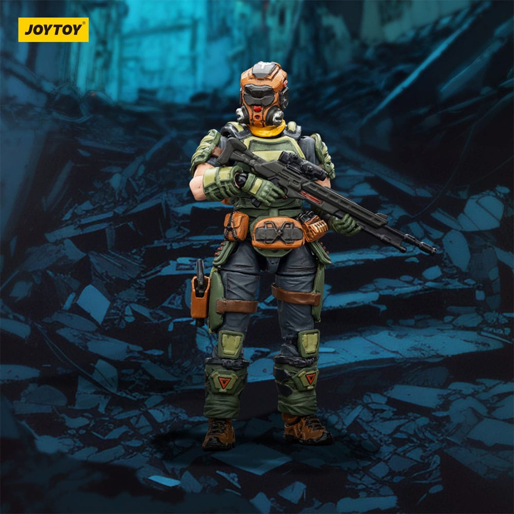 Steel Ride Corps Dark Source Action Figur Assaulter Stephen 7 cm