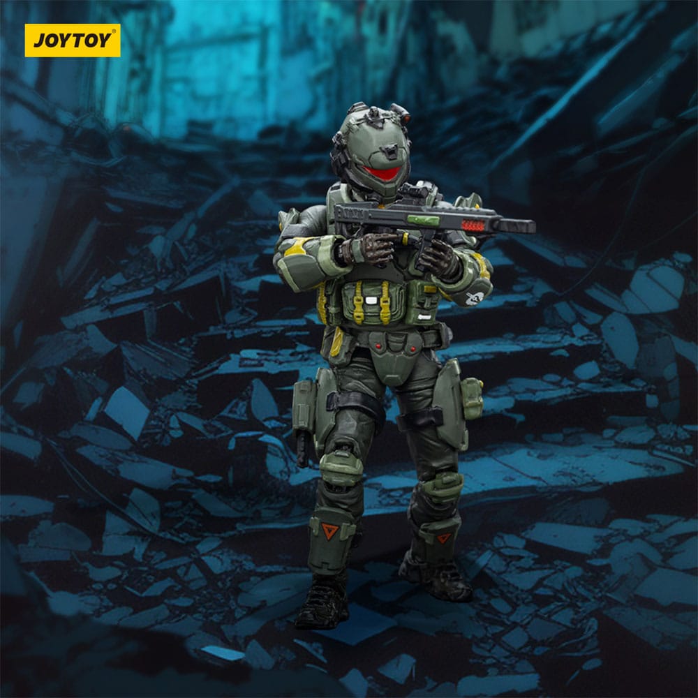 Steel Ride Corps Dark Source Action Figur Assaulter Karl 7 cm