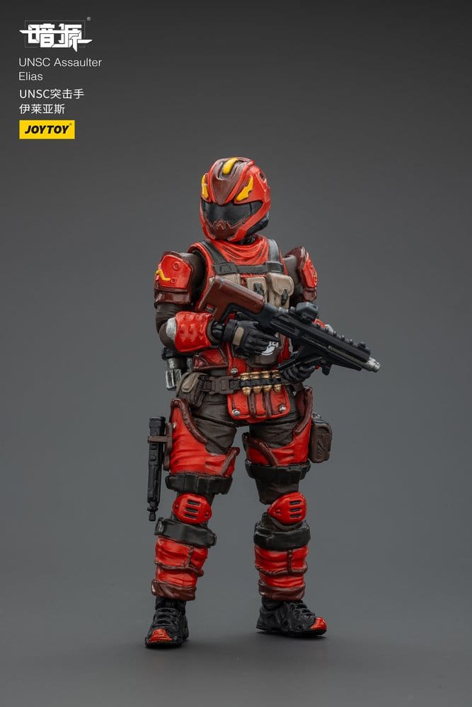 UNSC Dark Source Action Figure Assaulter Elias 7 cm