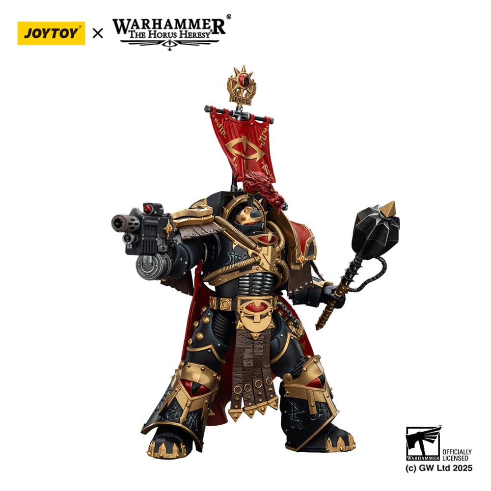 Warhammer 40,000: Sons of Horus Action Figure Legion Cataphractii Praetor with Combi-Melta and Power Maul 14 cm