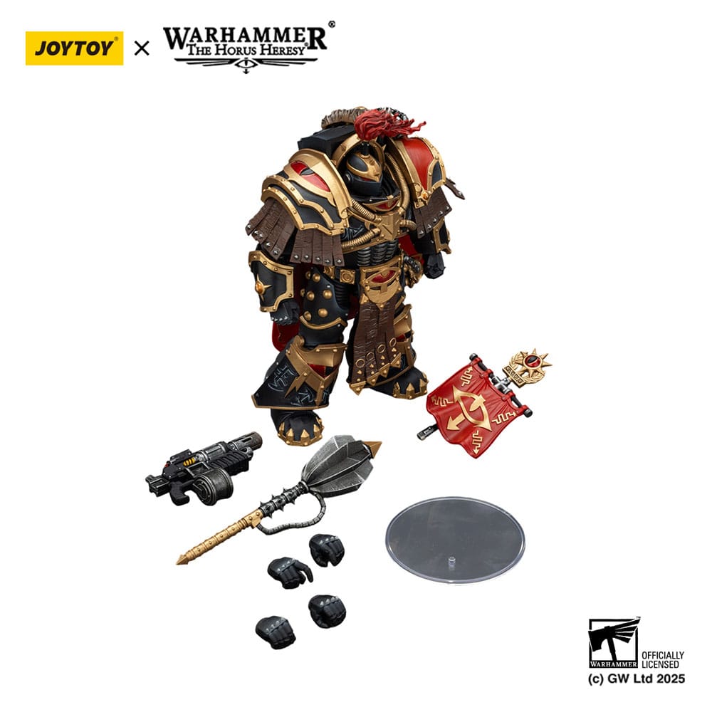 Warhammer 40,000: Sons of Horus Action Figure Legion Cataphractii Praetor with Combi-Melta and Power Maul 14 cm