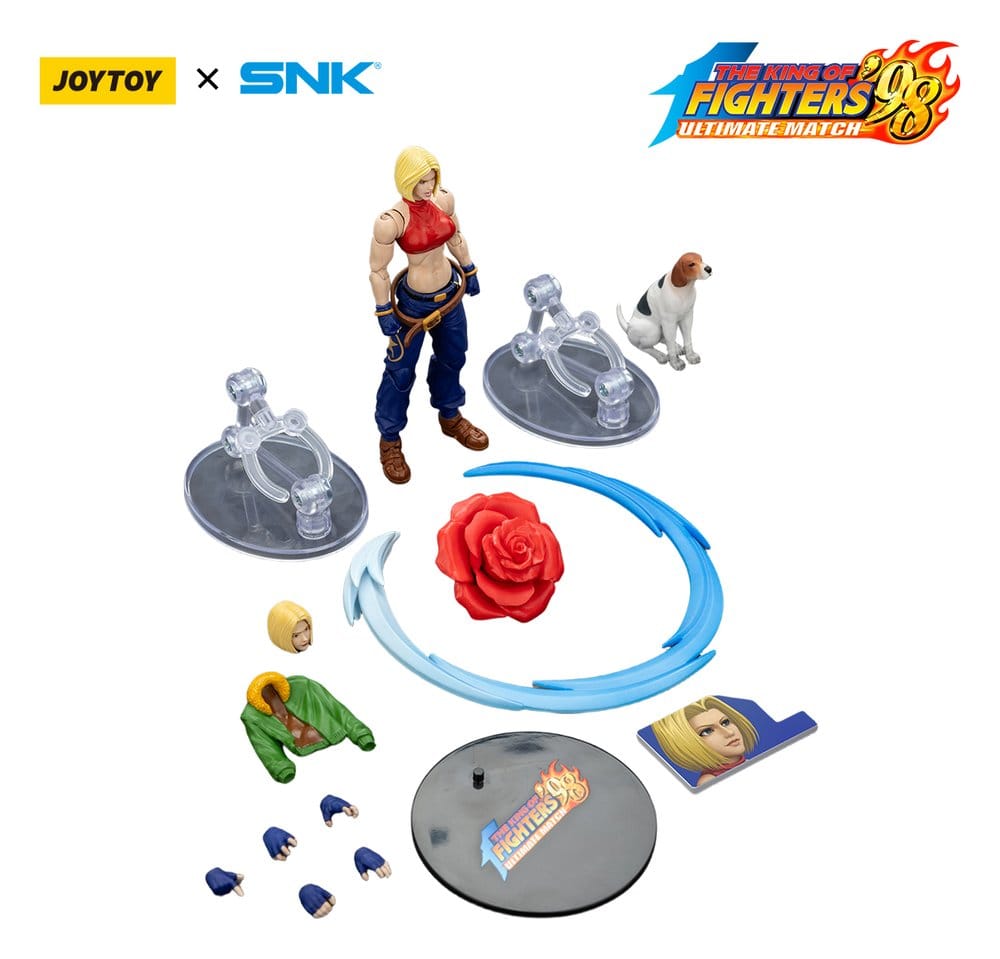The King of Fighters '98 Ultimate Match Action Figure Blue Mary 11 cm
