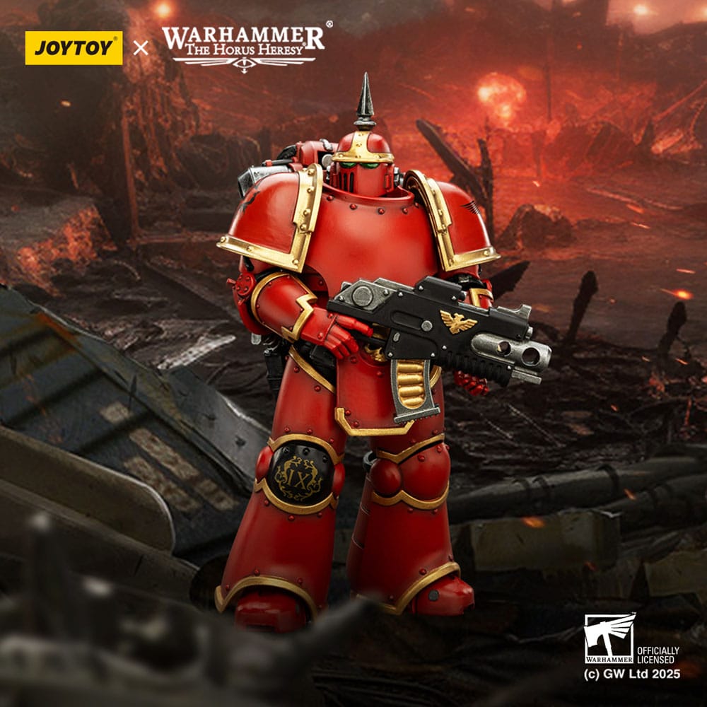 Warhammer The Horus Heresy Action Figure Blood Angels MK lll Tactical Legionary 12 cm