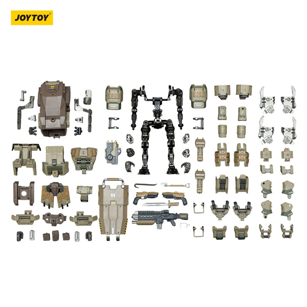Dark Source Action Figure APOC Series Iron Vanguard Heavy Assault Mech 16 cm