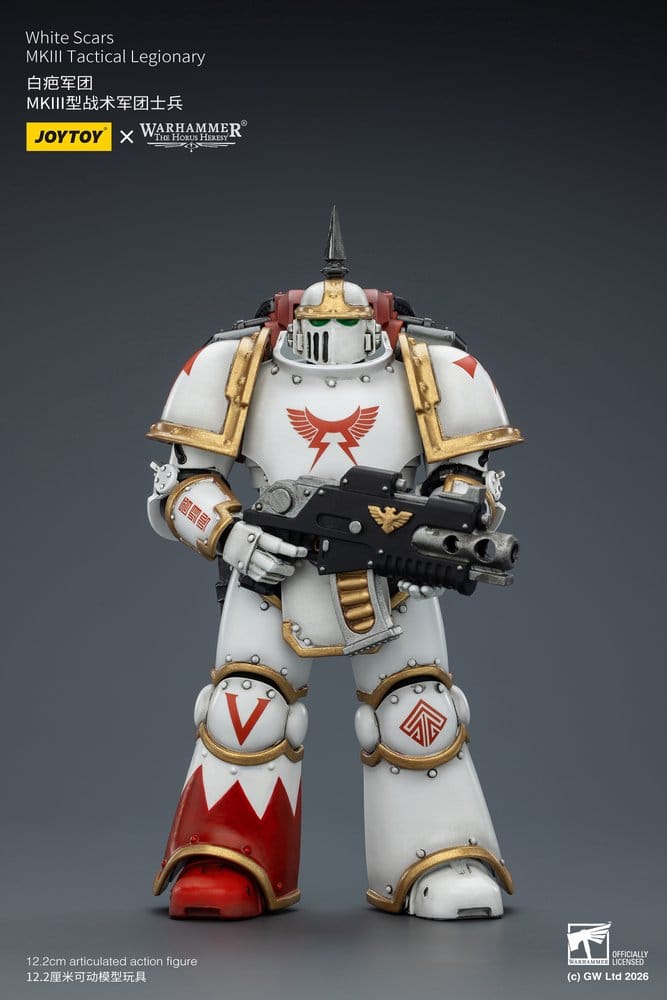 Warhammer The Horus Heresy Action Figure White Scars MKIII Tactical Legionary 12 cm