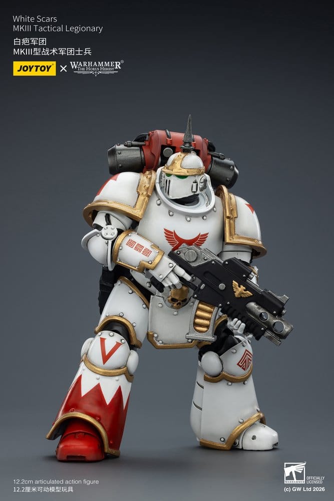 Warhammer The Horus Heresy Action Figure White Scars MKIII Tactical Legionary 12 cm