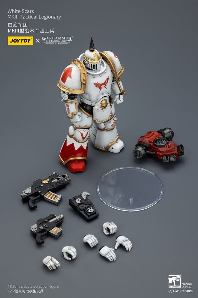 Warhammer The Horus Heresy Action Figure White Scars MKIII Tactical Legionary 12 cm
