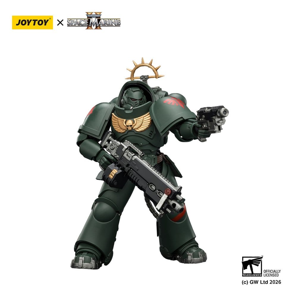 Warhammer 40,000 Action Figure Game Edition Dark Angels Heavy Intercessor 13 cm