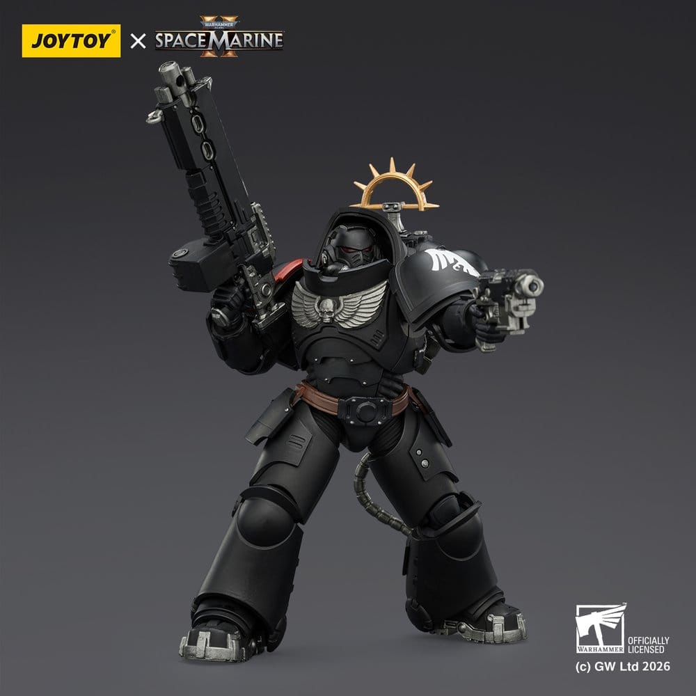 Warhammer 40,000 Action Figure Raven Guard Heavy Intercessor 13 cm