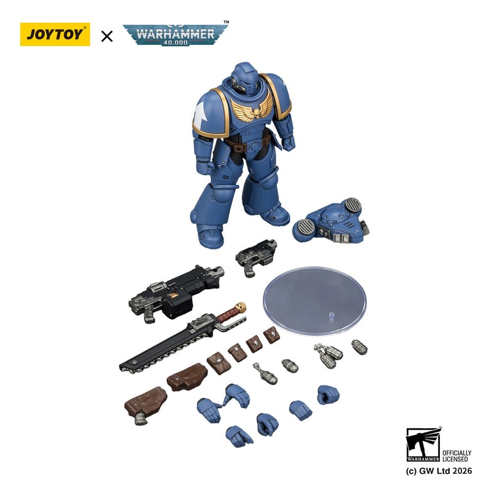 Warhammer 40,000 Action Figure Ultramarines Intercessor 12 cm