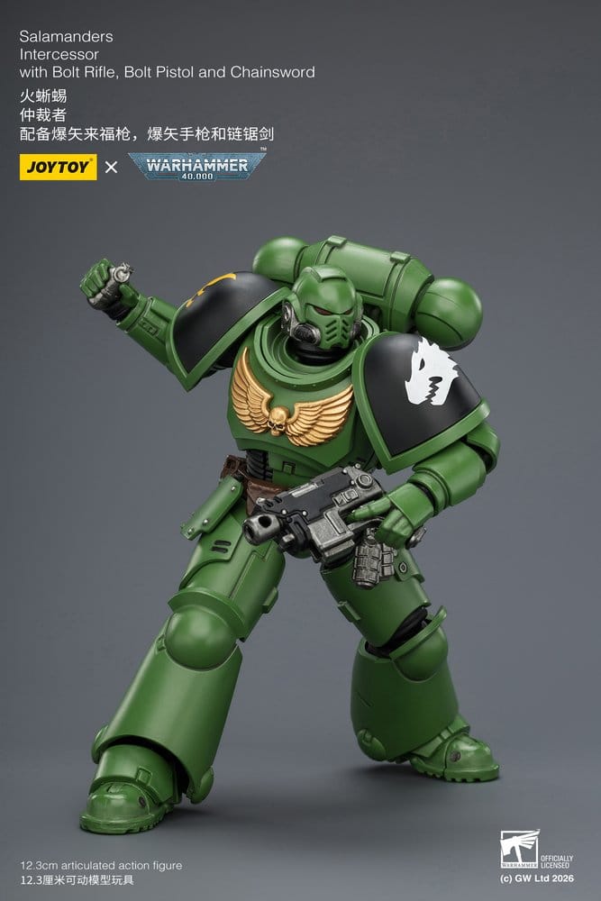 Warhammer 40,000 Action Figure Salamanders Intercessor 12 cm