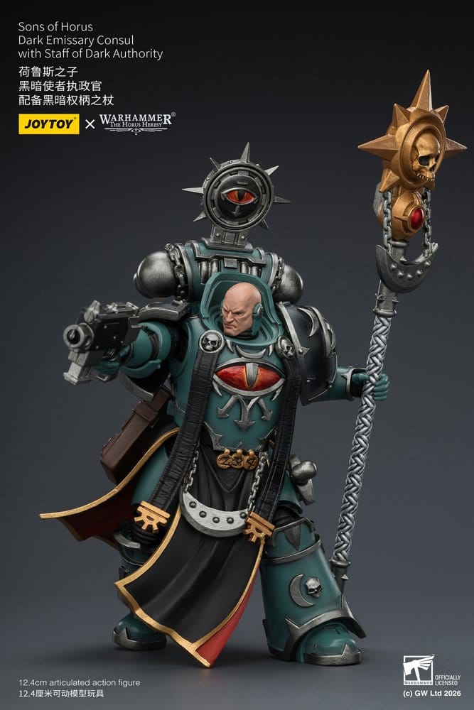 Warhammer The Horus Heresy Action Figure Sons of Horus Dark Emissary Consul 12 cm