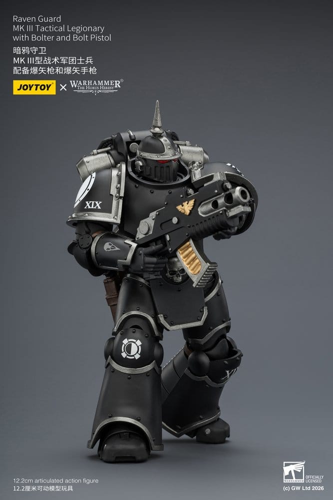 Warhammer 40,000 Action Figure Raven Guard MK III Tactical Legionary 12 cm