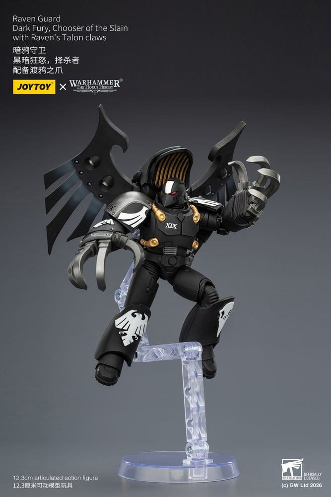 Warhammer 40,000 Action Figure Raven Guard Dark Fury, Chooser of the Slain 12 cm