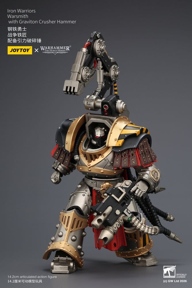 Warhammer The Horus Heresy Action Figure Iron Warriors Warsmith 14 cm