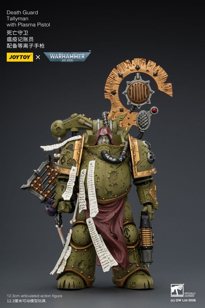 Warhammer 40,000 Action Figure Death Guard Tallyman 12 cm